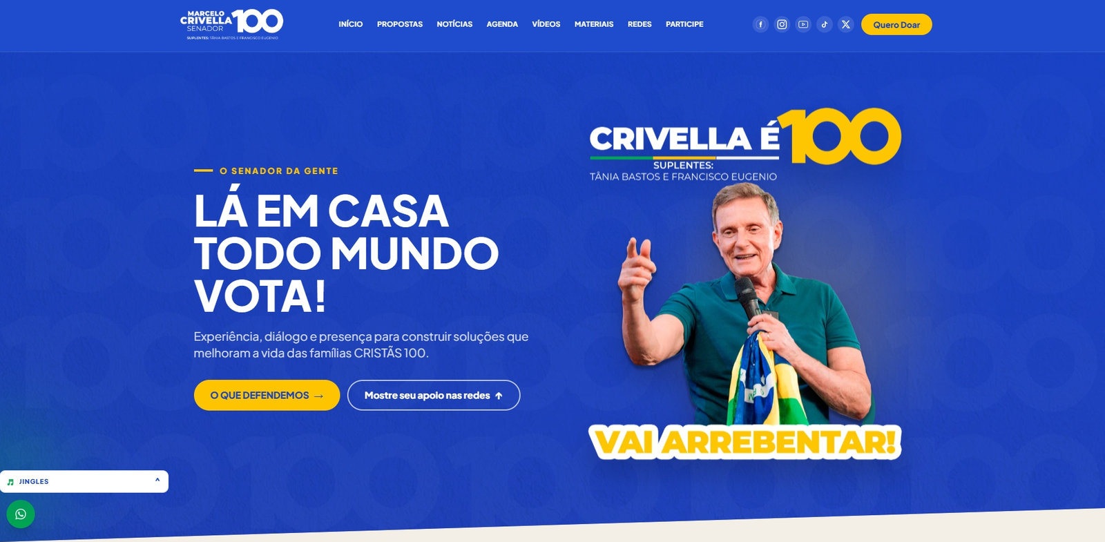 Marcelo Crivella - Campanha Senador