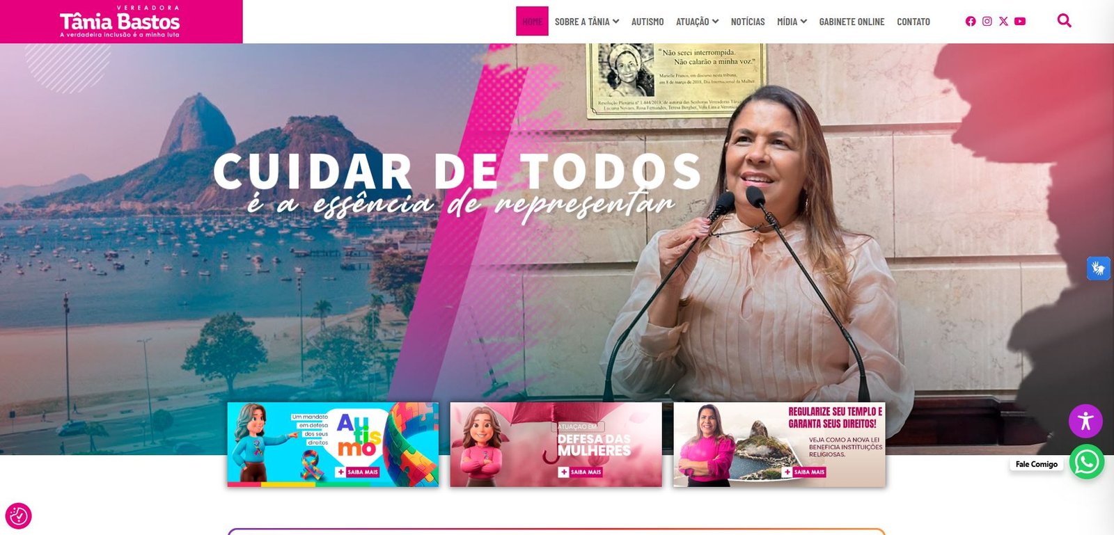 Portal Oficial – Vereadora Tânia Bastos
