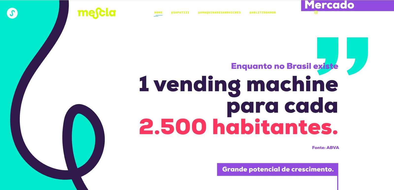 Mescla Machine: Soluções Criativas em Vending Machines e Varejo Automatizado